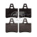 Brake Pad Set, disc brake 116040 FEBI, Thumbnail 2