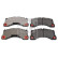 Brake Pad Set, disc brake 116042 FEBI, Thumbnail 2