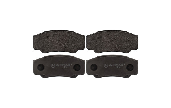 Brake Pad Set, disc brake 116047 FEBI