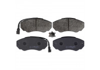 Brake Pad Set, disc brake 116049 FEBI