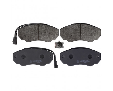 Brake Pad Set, disc brake 116049 FEBI