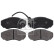 Brake Pad Set, disc brake 116049 FEBI, Thumbnail 2
