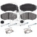 Brake Pad Set, disc brake 116049 FEBI, Thumbnail 2