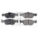 Brake Pad Set, disc brake 116050 FEBI, Thumbnail 2