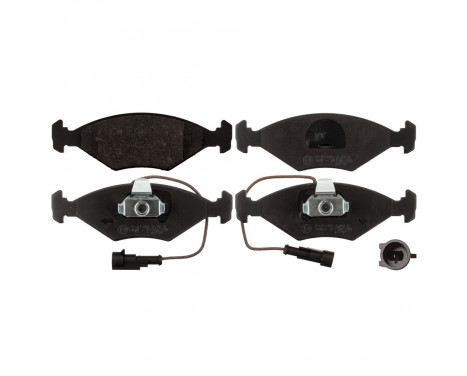 Brake Pad Set, disc brake 116052 FEBI