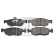 Brake Pad Set, disc brake 116056 FEBI, Thumbnail 2