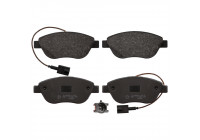 Brake Pad Set, disc brake 116057 FEBI