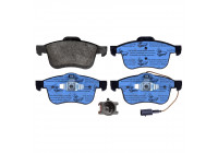 Brake Pad Set, disc brake 116059 FEBI