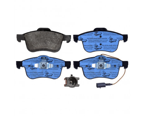 Brake Pad Set, disc brake 116059 FEBI