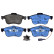 Brake Pad Set, disc brake 116059 FEBI