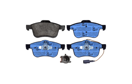 Brake Pad Set, disc brake 116059 FEBI