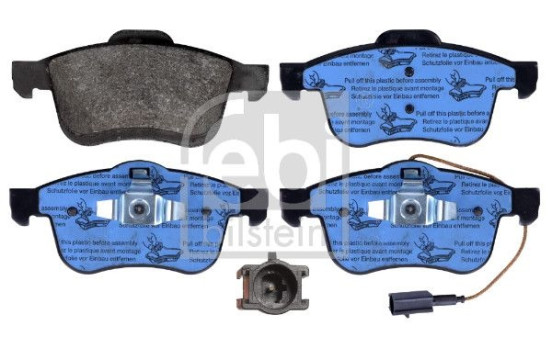 Brake Pad Set, disc brake 116059 FEBI, Image 2