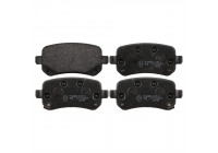 Brake Pad Set, disc brake 116060 FEBI