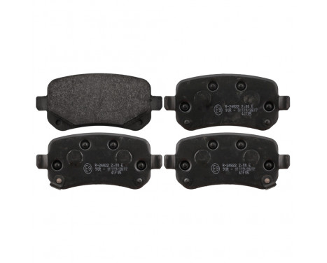 Brake Pad Set, disc brake 116060 FEBI