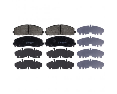 Brake Pad Set, disc brake 116061 FEBI