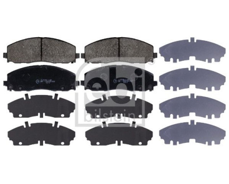 Brake Pad Set, disc brake 116061 FEBI, Image 2