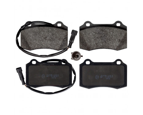 Brake Pad Set, disc brake 116062 FEBI