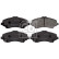 Brake Pad Set, disc brake 116063 FEBI, Thumbnail 2