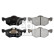 Brake Pad Set, disc brake 116067 FEBI, Thumbnail 2
