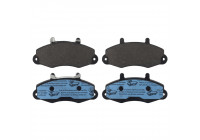 Brake Pad Set, disc brake 116069 FEBI