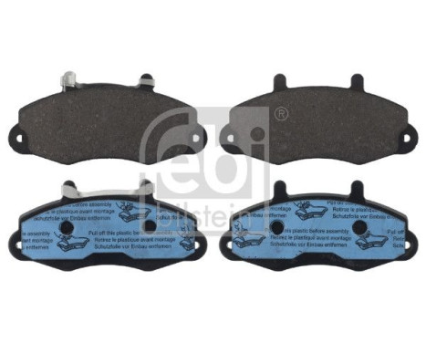 Brake Pad Set, disc brake 116069 FEBI, Image 2