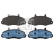 Brake Pad Set, disc brake 116069 FEBI, Thumbnail 2