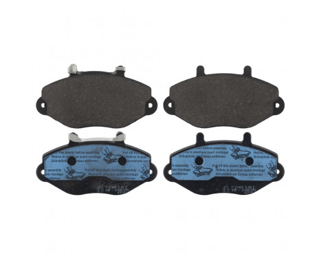 Brake Pad Set, disc brake 116070 FEBI