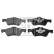 Brake Pad Set, disc brake 116071 FEBI, Thumbnail 2