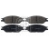 Brake Pad Set, disc brake 116072 FEBI, Thumbnail 2