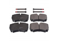Brake Pad Set, disc brake 116075 FEBI