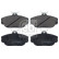 Brake Pad Set, disc brake 116077 FEBI, Thumbnail 2