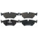 Brake Pad Set, disc brake 116081 FEBI