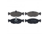 Brake Pad Set, disc brake 116082 FEBI