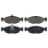 Brake Pad Set, disc brake 116082 FEBI