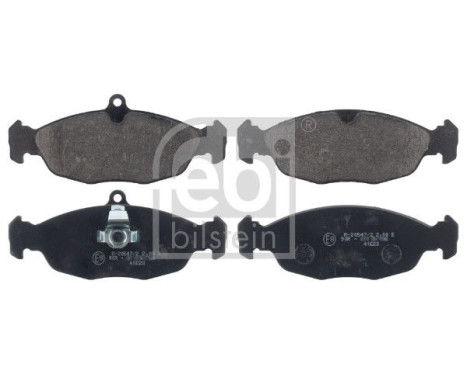 Brake Pad Set, disc brake 116082 FEBI, Image 2