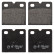 Brake Pad Set, disc brake 116087 FEBI