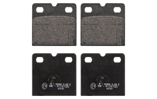 Brake Pad Set, disc brake 116087 FEBI