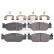 Brake Pad Set, disc brake 116088 FEBI, Thumbnail 2