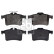 Brake Pad Set, disc brake 116089 FEBI, Thumbnail 2