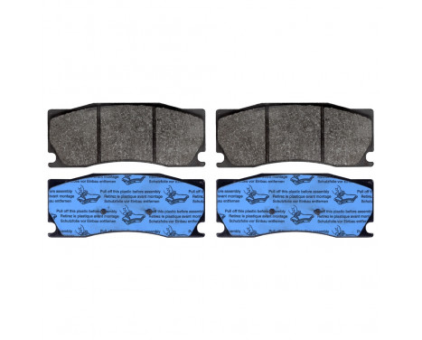 Brake Pad Set, disc brake 116093 FEBI