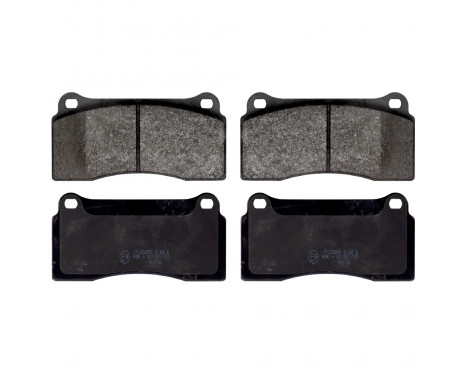 Brake Pad Set, disc brake 116094 FEBI