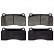 Brake Pad Set, disc brake 116094 FEBI