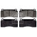 Brake Pad Set, disc brake 116094 FEBI, Thumbnail 2