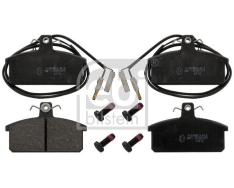 Brake Pad Set, disc brake 116096 FEBI, Image 2