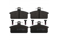 Brake Pad Set, disc brake 116100 FEBI