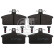 Brake Pad Set, disc brake 116100 FEBI, Thumbnail 2