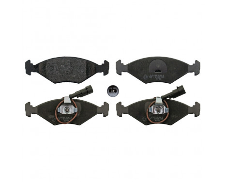 Brake Pad Set, disc brake 116101 FEBI