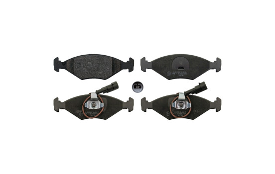 Brake Pad Set, disc brake 116101 FEBI