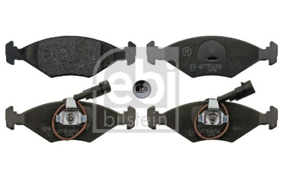 Brake Pad Set, disc brake 116101 FEBI, Image 2