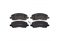 Brake Pad Set, disc brake 116102 FEBI